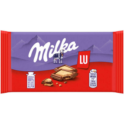 Milka Lu Tablette Chocolat 35g