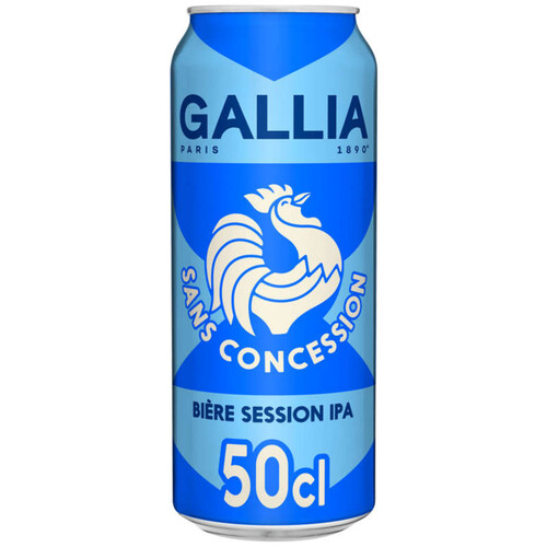 Gallia Sans Concession Bière Session IPA boite 50cl