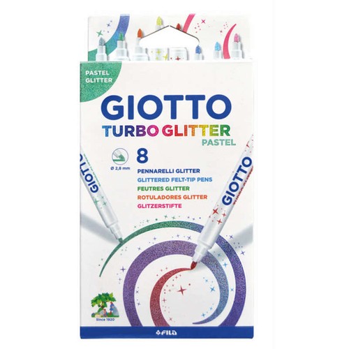 Giotto Feutres turbo glitter pastel