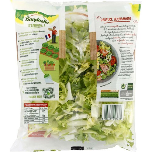 Bonduelle Salade cœur de frisée 170g