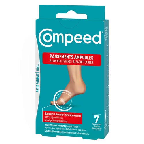 Compeed Pansements Ampoules Côté Pieds Petit Format Boite X7