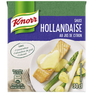 Knorr Sauce Hollandaise au Jus de Citron Brique 30cl