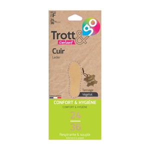 La Brosse et Dupont Semelles en Cuir Kid 24/36
