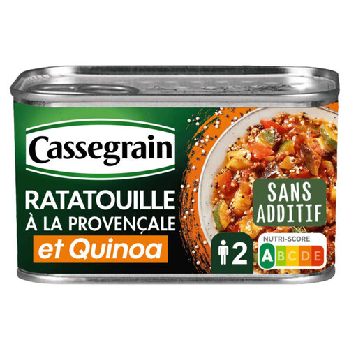 Cassegrain Légumes et Quinoa à la Provençale 375g