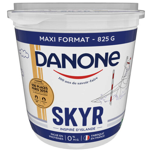 Danone du monde Skyr nature 0% 825g