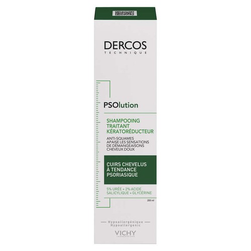 [Para] Dercos PSOlution Shampooing Traitant Kératoréducteur 200ml