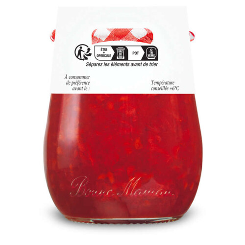 Bonne Maman cptee fraise framboise sureau 130g