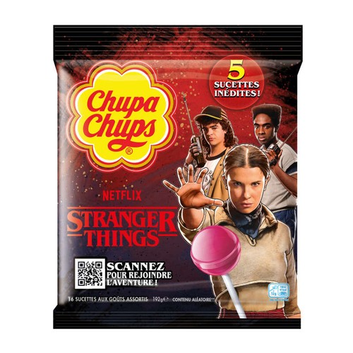 Chupa Chups Sucettes Stranger Things The Party 192g