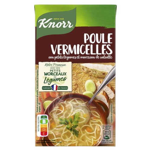 Knorr Soupe Poule Vermicelles Petits Légumes 1L
