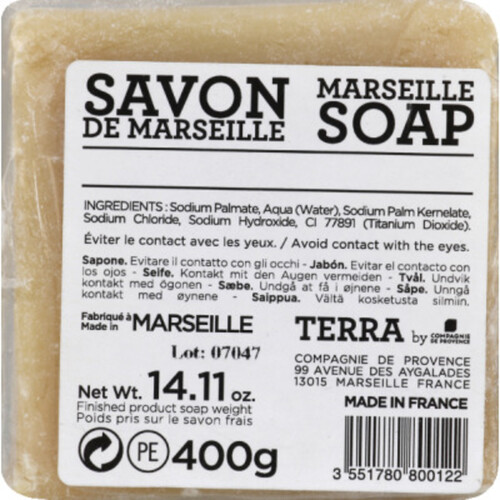 Compagnie Provence savon de Marseille 400g