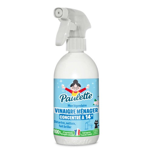 Paulette Vinaigre Ménager Concentré à 14° 500ml