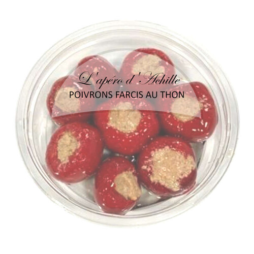 L'Apéro d'Achille petits poivrons farcis au thon 130g