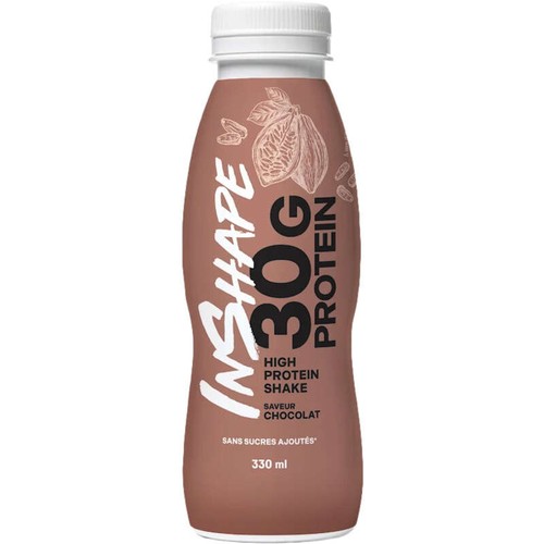 Inshape Nutrition Boisson Protéinée Whey Saveur Chocolat 330ml