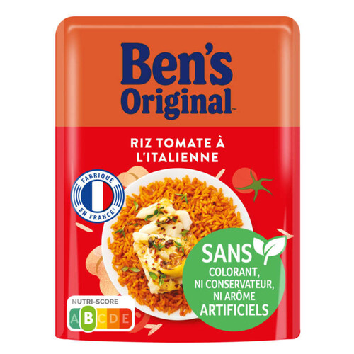 Ben's Original Riz Tomate à l’Italienne Micro-Ondable 220 g
