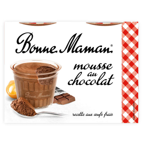 Bonne Maman Mousse au chocolat 4x50g