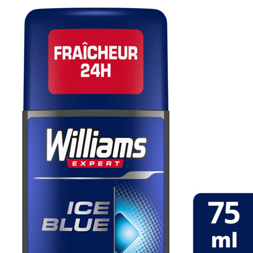 Williams Déodorant Homme Stick Ice Blue 75ml