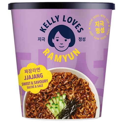 Kelly Loves Ramyun JJAJANG Sucré Salé 75g