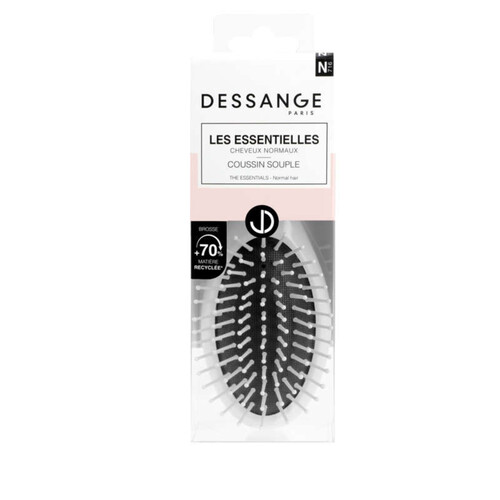 Dessange Brosse Ovale Matière tous Types de Cheveux Petit Modèle