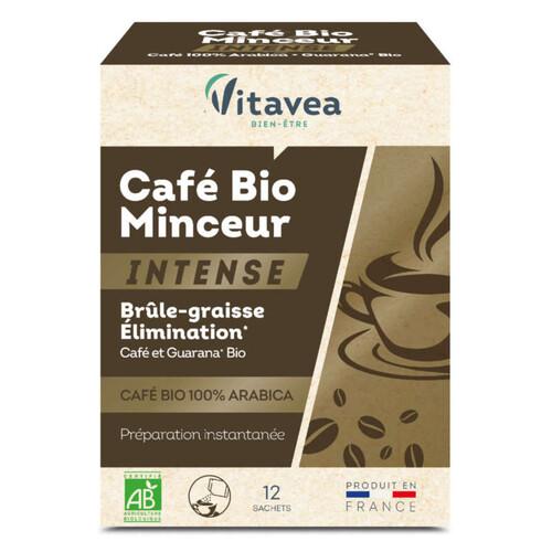 Vitavea café minceur intense bio x12 sachets
