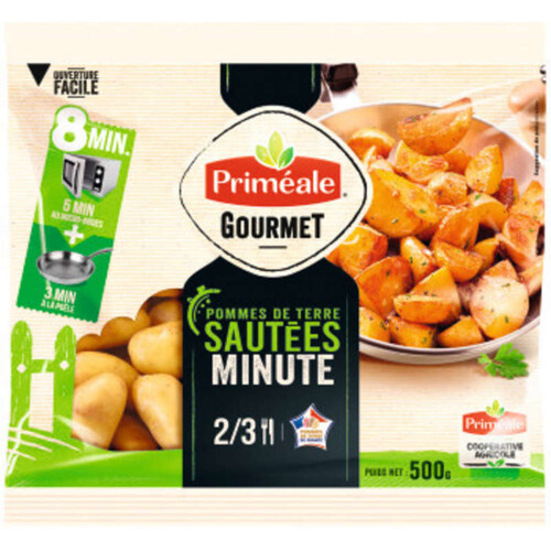 Pomme de terre sautées minute 500g