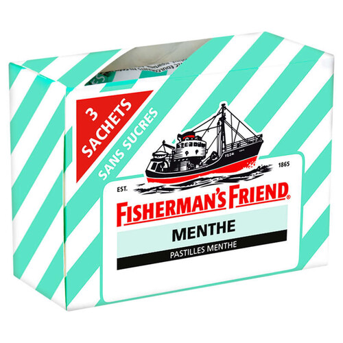 Fisherman's Friend Pastilles Menthe 3x25g