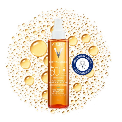 [Para] Vichy Capital Soleil Huile de protection SPF50+ 200ml
