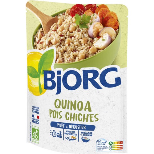 Bjorg Quinoa & pois chiches, Bio 250g
