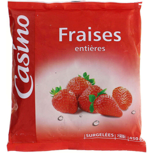 Fraises entières - 450g