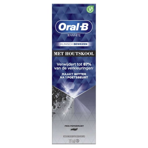 Oral-B 3D White Charbon Dentifrice 75ml