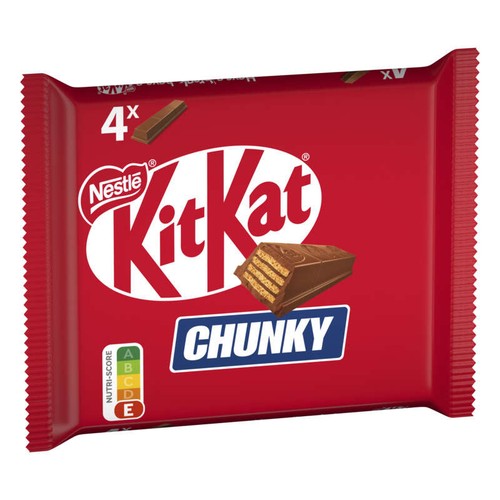 Kitkat Chunky Barre Au Chocolat Au Lait x4 - 40g