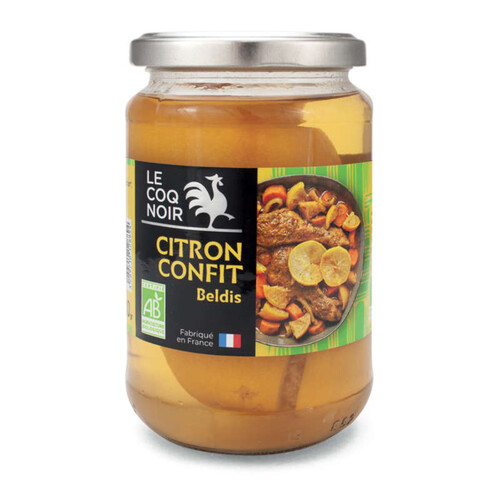 Le Coq noir Citron beldis bio 330g