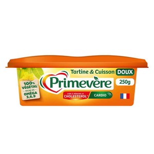 Primevère Margarine Tartine & Cuisson doux 250g