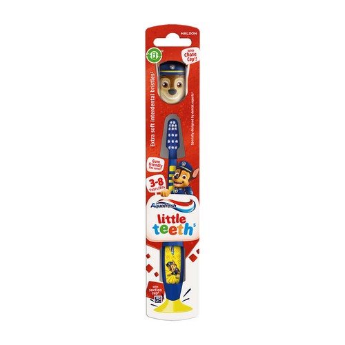 Aquafresh Pat Patrouille Brosse à dents souple Little teeth 3-8 ans