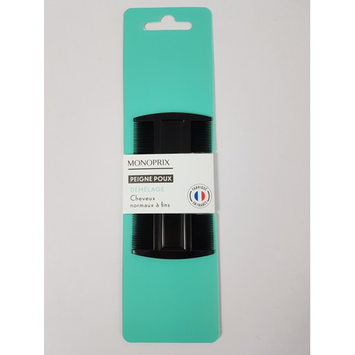 Monoprix Peigne à poux noir