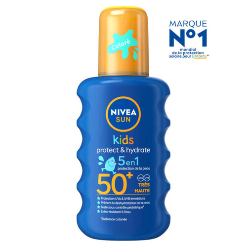 Nivea Sun Protection solaire spray coloré SPF50+ Kids 200ml