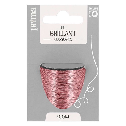 Prima Fil brillant rose 100m