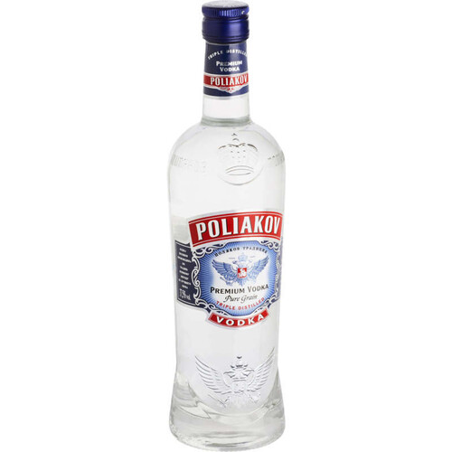Poliakov Vodka Premium , Pur Grain 70Cl