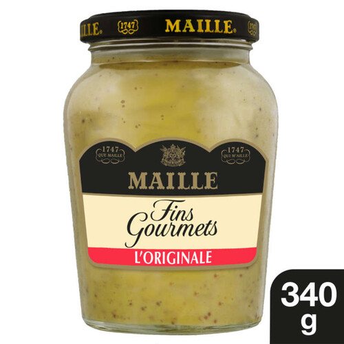 Maille Spécialité Moutarde Fins Gourmets Bocal 340g.
