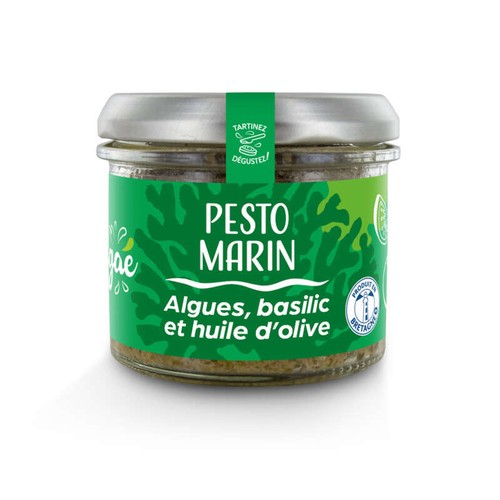 Algaé Pesto d'algues basilic et huile olive 90g