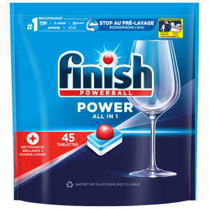 Finish All in One Tablettes Maxi Packx45 733g