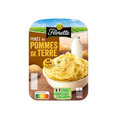 Créaline Purée de pommes de terre 2x200g