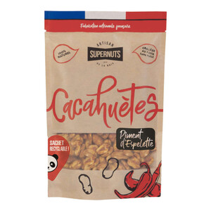 Supernuts Cacahuètes Au Piment D'Espelette