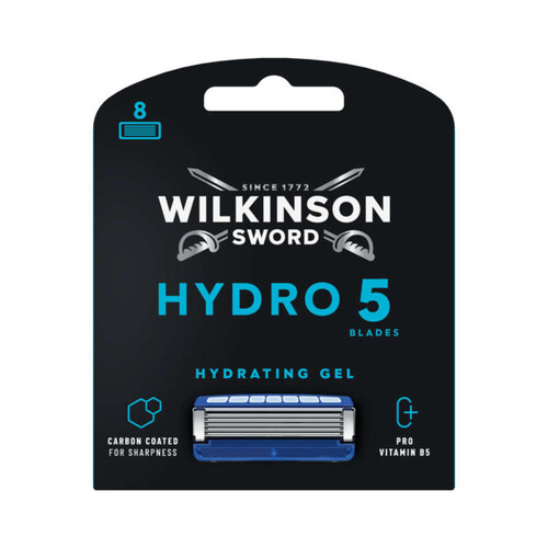 Wilkinson Sword Recharge De Lame De Rasoir Hommes Hydro5 Skin Protection X8