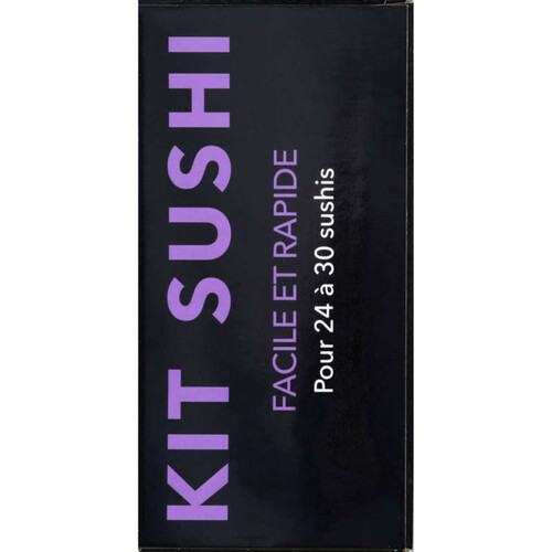 Tanoshi Kit Sushi, Facile Et Rapide, Pour 24 À 30 Sushis 289G.