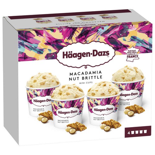Haagen-Dazs Minipot Macadamia Prem 324g