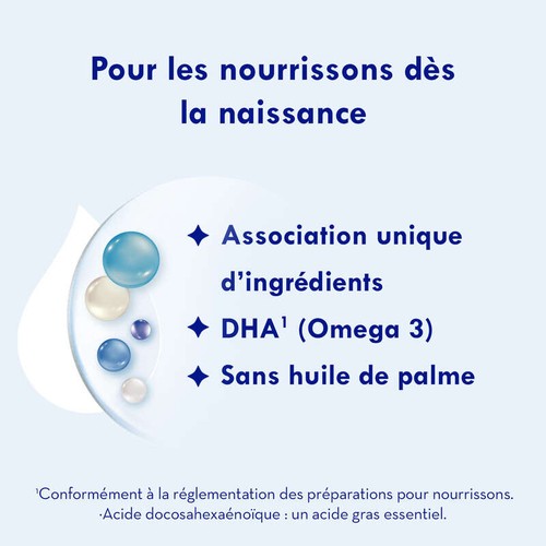 Gallia Calisma lait 1er âge de 0 à 6 mois 1,2kg