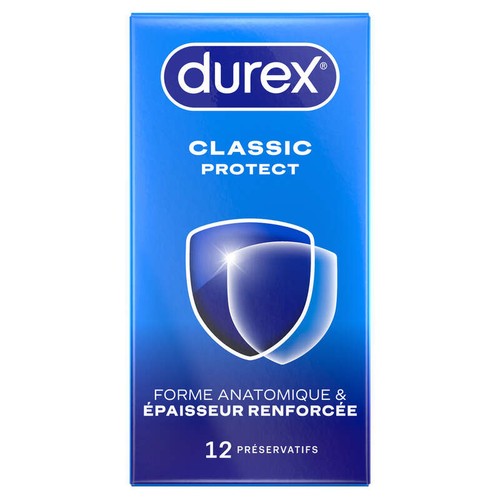 Durex  Préservatifs Extra Protect x12