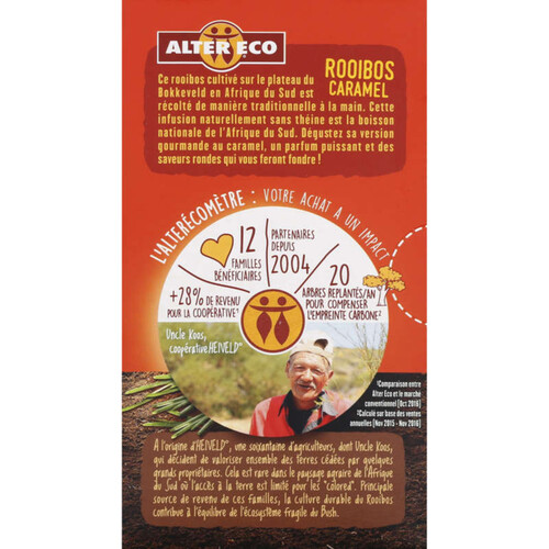 Alter Eco Infusion Rooibos Caramel Bio 40g