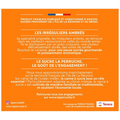 La Perruche Sucre En Mini Morceaux Pure Canne 475g