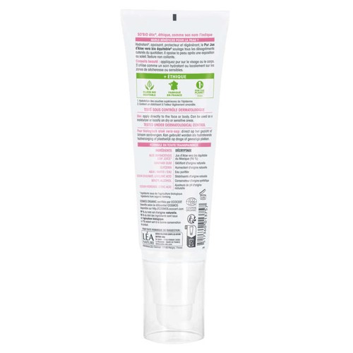 SO'BiO Étic Gel Hydratant d'Aloe Vera pur jus bio 125ml